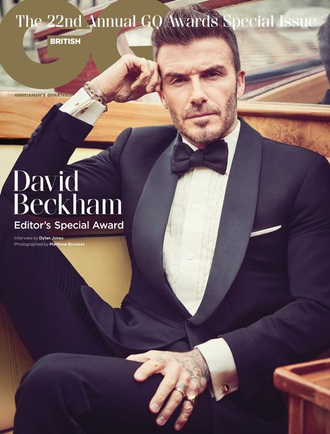 David Beckham wears looks from Ralph Lauren Purple Label for British GQ's special edition October 2019 issue David Beckham Suit, Cinematic Aesthetic, Gq Cover, Male Suits, Gq Awards, David Beckham Style, Beckham Style, Handmade Pants, British Gentleman