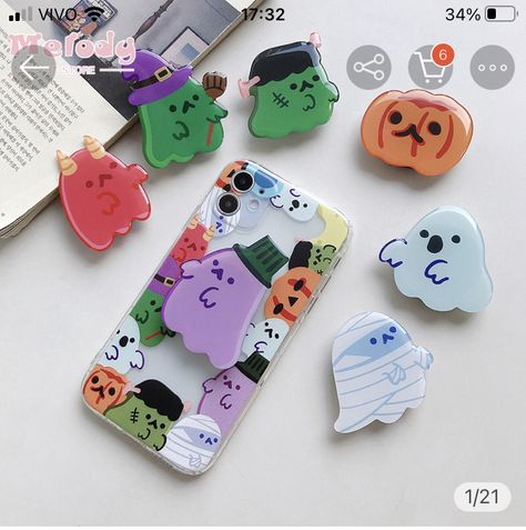 Cute Pop Sockets Aesthetic, Diy Pop Socket Designs, Clay Popsocket, Aesthetic Pop Socket, Pop Socket Aesthetic, Pop Socket Ideas, Pop Socket Designs, Phn Cover, Popsocket Design