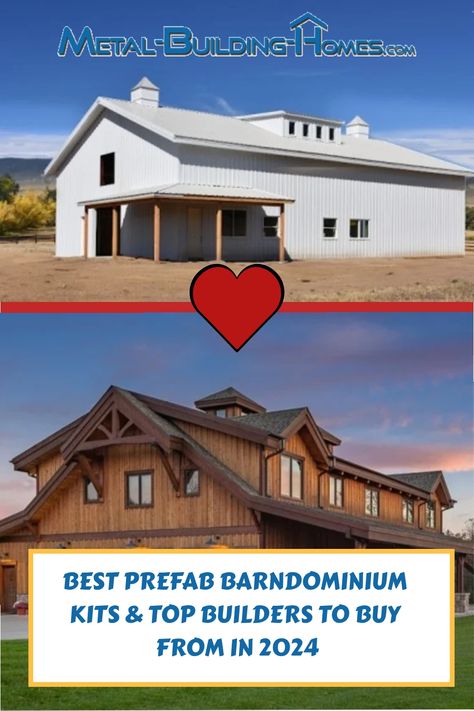 Discover top-rated barndominium kits and reputable suppliers to create your dream home. Explore a curated selection of the best companies offering quality barndo kits and expert builders to kickstart your project seamlessly. Build a fantastic barndominium with the perfect kit and supplier at your fingertips! Barndominium Trusses, Build A Barndominium On A Budget, Inexpensive Barndominium, Modular Barndominium, Barndominium Kits For Sale, Barndo Kits, Prefab Barndominium, Metal Building Home Kits, Barndominium Prices