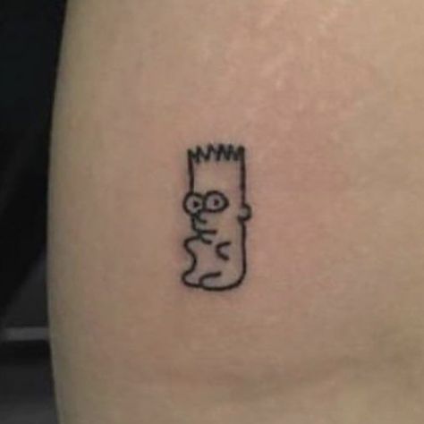 there is a ton of people that get gummy bear bart simpson tattoos Gummy Bart Simpson Tattoo, Gummy Bart Tattoo, Gummy Bear Bart Simpson Tattoo, Milk Cartoon Tattoo, We Bear Bears Tattoo, Bart Simpson Gummy Bear Tattoo, Gummy Bart, Gummy Bear Tattoo, Bobs Burgers Tattoo