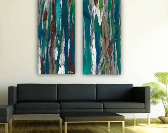 Popular items for diptych on Etsy Masculine Artwork, Soft Pastels Art, Contemporary Living Room Art, Blue Artwork Abstract, Living Room Canvas Painting, Window Pictures, Decoration Ideas Living Room, Dining Room Artwork, Long Wall Art