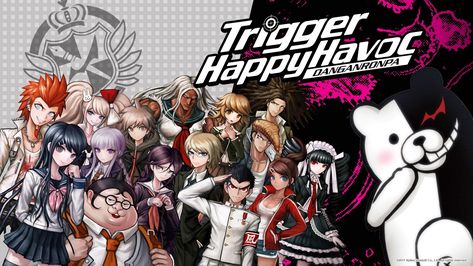 Spike Chunsoft, Danganronpa Trigger Happy Havoc, Danganronpa Game, Danganronpa 1, Trigger Happy Havoc, Trigger Happy, Wallpaper Dekstop, Danganronpa 3, Rpg Maker