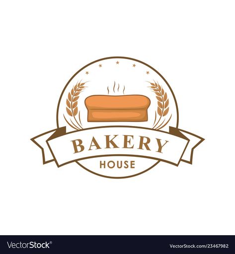 Bakery Logo Design Free, Logo Design Black, Round Logo Design, Logo Design Art, Branding Template, Bakery Logo, Bakery Logo Design, Home Bakery, Bakery Shop