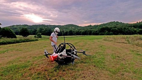 the jetson ONE is a personal eVTOL that anyone can fly Jetson One, First Flight, Electric Vehicles, Roll Cage, Helicopter, Flight, Canning, Vehicles, Quick Saves