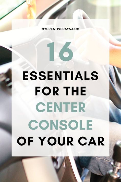 16 essential items for the center console of your car for serious car organization! Car Organization Diy, Diy Household Tips, Ford Suv, Car Console, Car Organization, Tire Pressure Gauge, Car Essentials, Console Storage, Console Organization