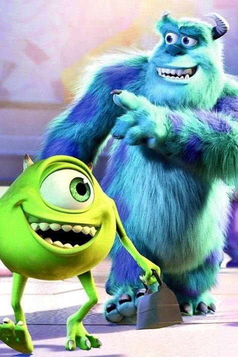 Best friend Steve Buscemi, Monsters Inc Movie, Disney Monsters, Monster Co, Monsters University, Walt Disney Movies, Monster University, Mike And Sulley, Billy Crystal