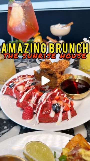 Adrian Verde on Instagram: "📍 @thesunrisehousehtx: One of my favorite places to get brunch 🍳☀️ 

The Sunrise House is a top rated spot for their beautiful interior and delicious food.

I loved the Birria Breakfast Tacos, Chicken and Red Velvet Waffles, Frenchie Melt, Honey Butter croissants, and Avocado Toast.

They have a new Fall drink menu with drinks like Pumpkin Spice Latte, Apple Cider Sangria, and Falltini.

Y'all gotta check them out!!

#houstonfood #houston_insta #houstoneats #htownfood #houstontxfood #houstonbrunch" Birria Breakfast, Honey Butter Croissants, Houston Brunch, Sunrise House, Red Velvet Waffles, Tacos Chicken, Houston Eats, Cider Sangria, Apple Cider Sangria