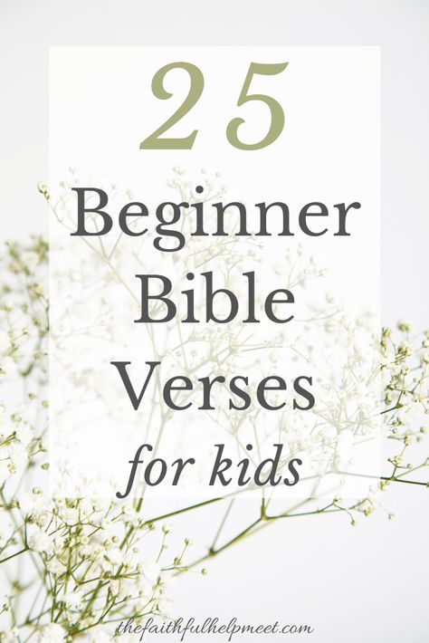 Bible Verses For Beginners, Bible Verses For Kindergarten, Bible Verse For Kids Encouraging, Weekly Bible Verses For Kids, Short Bible Verses For Kids, Bible Verse For Children, Easy Bible Verses For Kids, Scriptures For Children, Scripture For Kids