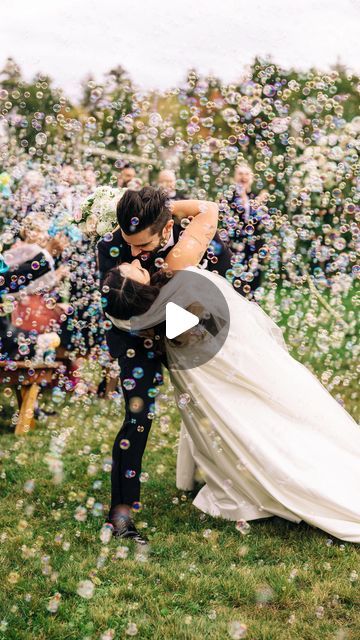 the greenery @ mckenzie's farm on Instagram: "Abbey and Austin’s bubble-filled ceremony exit stole the show! It wowed their guests and left them all with an unforgettable memory as well as incredible photos! Here at The Greenery, we’re always honored to host love stories that are bursting with creativity 🫧 

Photo: @samanthamelansonphotography
Venue: @thegreenerynh
Planner: @l.coleevents
Caterer: @mezzaninecatering
Video: @lovelockedfilms
Florals: @chevaughnmariedesigns
DJ: @firstclassweddings
Hair & Makeup: @kwglam_

#nhwedding #nhweddingvenue #whitebarnwedding #barnweddingvenue #nhbarn #nhbarnwedding #modernbarnwedding #nhbride #nhbridetobe #bridetobe2024 #bubblemagic #unforgettablemoments #bubbleceremonyexit #ceremonyexitideas #bubblesendoff" Bubble Wedding Photo, Bubble Ceremony Exit, Bubble Ceremony Exit Sign, Bubble Blowing At Wedding, Wedding Pictures With Bubbles, Wedding Photos With Bubbles, Ceremony Exit Bubbles, Wedding Photo Ideas Bubbles, Nh Wedding Venues