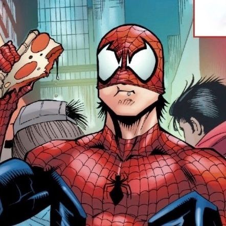 Peter Parker Comic Icons, Spiderman Eating, Peter Parker Comic, Spider Venom, Spiderman Spiderman, Comic Icons, Spiderman Theme, Spider Girl, Marvel Spiderman Art