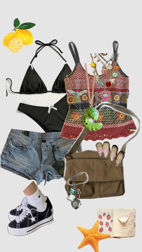 summer outfit!! maximalist (kinda) Fitness Inspo, Summer Outfit, Summer Outfits, Summer Fashion, Ootd, Spring Summer