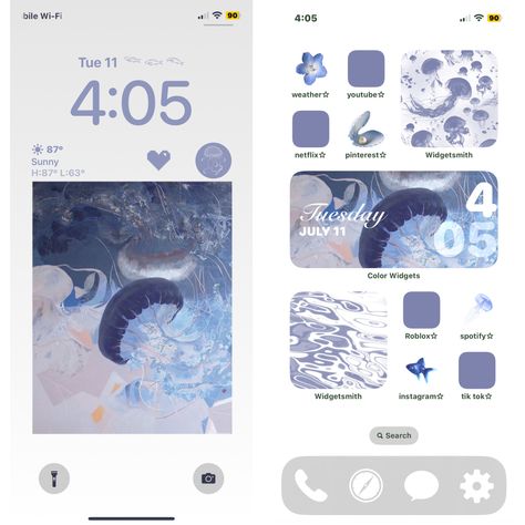 Ios16 Layout, Aesthetic Cute Wallpaper, Windows Xp Wallpaper, Widget Design, Iphone Home Screen Layout, Themes App, Pretty Phone Wallpaper, Phone Inspiration, Iphone App Layout