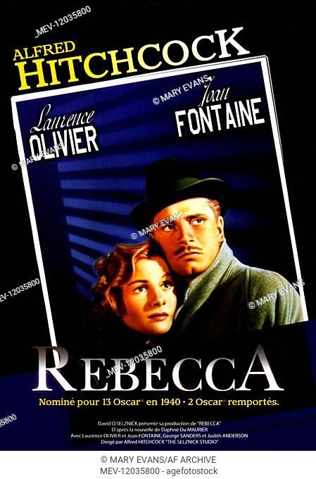 Rebecca 1940, Alfred Hitchcock The Birds, Movies Scenes, French Movie Posters, Alfred Hitchcock Movies, Spanish Movies, Hitchcock Film, Artist Film, Wes Anderson Films