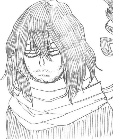 Bnha Official Art, Twitter Art, Shouta Aizawa, Pokemon Oc, Aizawa Shouta, Art Tools Drawing, Boku No Hero Academia Funny, Art Tools, Anime Sketch