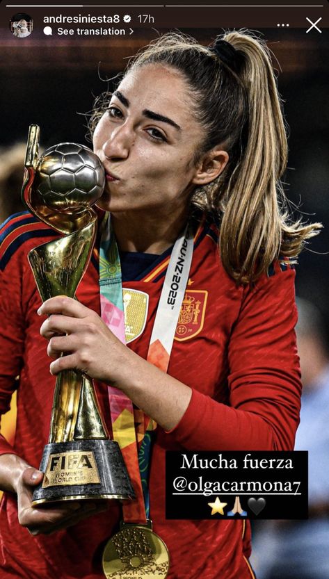 FOX Soccer on X Olga Carmona, World Cup Trophy, Female Soccer, Megan Rapinoe, Fifa Women's World Cup, World Cup Final, National Football Teams, Women's World Cup, Professional Football