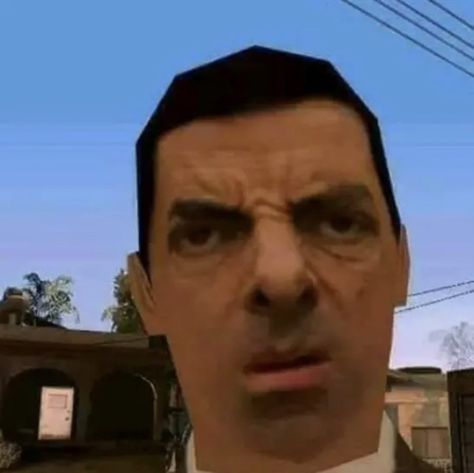 Funi Cringe Profile Pictures, Mr Bean Edgar Cut, Mr Bean Funny Face, Stank Face Meme, Mr Ironi, Mr Clean Meme, Mr Bean Memes, Frustrated Face, Ms Bean