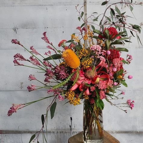 Aussie Native Flowers Wedding, Kangaroo Paw Wedding Bouquet, Fynbos Flower Arrangements, Australian Floral Arrangement, Kangaroo Paw Flower Arrangement, Banksia Flower Arrangement, Kangaroo Paw Arrangement, Kangaroo Paw Bouquet, Australian Flower Arrangement