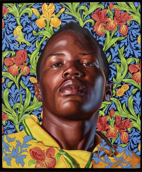 Kehinde Wiley  https://kehindewiley.com Kodama Tattoo, Kehinde Wiley, Portraiture Art, Portraiture Painting, Artist Models, A Level Art, Ap Art, African American Art, Contemporary Art Gallery