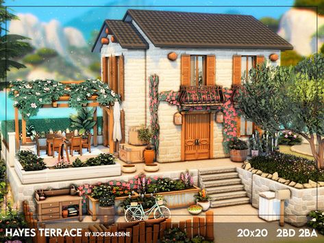 Sims 4 Generation House, Tartosa Homes Sims 4, Sims Architecture, Mod For Sims 4, Sims4 Houses, Ts4 Builds, Sims 4 Houses Layout, Sims 4 Stories, Sims Gameplay