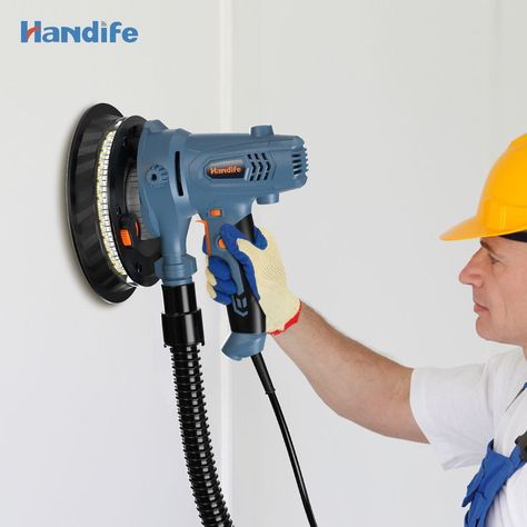 #handife Whether you are prepping a whole room for painting or simply patching up a hole in your current drywall, our drywall sander will get the task done fast, with little cleanup. Room For Painting, Drywall Sander, Drywall, Power Drill, Clean Up, Sanders, Quick Saves