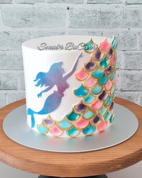 Mermaid Scales Cake, Mermaid Scale Cake, Mermaid Sheet Cake, Mermaid Sheets, Halle Bailey Little Mermaid, 2023 Birthday, Slab Cake, Mermaid Skin, Mermaid Birthday Cakes