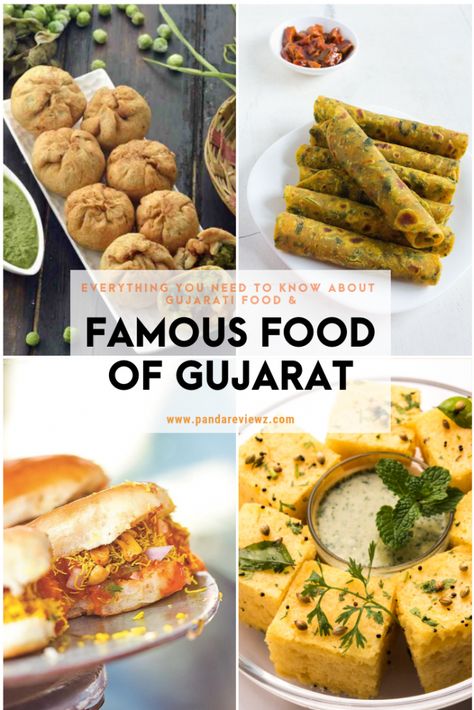 Gujarati Food- 20 Famous Gujarati Food Items You Must Try Atleast Once | Gujrati Food Gujarati Cuisine, Gujarati Food Recipes, Food Of Gujarat, Gujarat Food, Fancy Snacks, Veg Starters, Gujarati Thali, India Recipes, Bar Bites