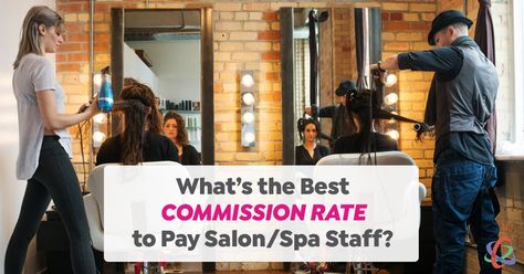 This question is routinely posted in discussion forums. And just as routinely, and with the best intentions, the same old responses begin piling up. Some suggest 45%, some 50%, and some even 60% and higher. Some suggest sliding commission pay scales. Others advocate commission with product charges. Heck, it’s even assumed that if a salon … Continue reading What is the best commission rate to pay salon or spa staff? → Salon Commission Scale, Salon Rules For Employees, Salon Owner Tips Business, Services To Offer In Salon, Salon Rules For Clients, Salon Software Management, Spa Owner, Hair Education, Training Design