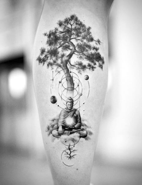 Tree Tattoos, A Tree, Tree Of Life, Tattoo Ideas, Tattoos, Black, Design