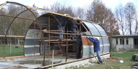 Quonset Hut, Unique House Plans, Queen's University, Long House, Site Visit, Garden Office, Bespoke Furniture, Furniture Companies, Solar Energy