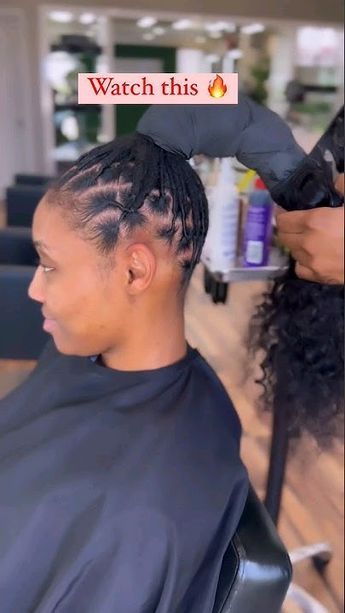 Frontal Ponytail Over Locs, Up Do For Locs, Versatile Loc Styles, Simple Loc Styles Medium, Creative Loc Styles, Puffy Locs, Simple Loc Styles, Loc Updo Styles Short, Loc Ponytail Styles