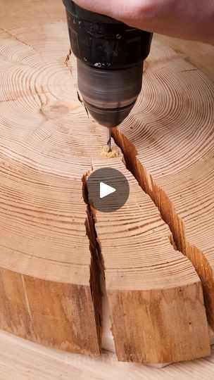 Wood Log Crafts, Copper Wire Crafts, Log Projects, Wood Repair, Wood Joints, Learn Woodworking, Wood Logs, Wood Artist, Backyard Diy Projects