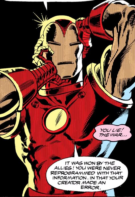 Iron Man Comic Panel, Ironman Comic Art, Iron Man Art Draw, Avengers Comic Art, Old Marvel Comics, Old Comic Art, Iron Man Comic Art, Iron Man Comics, 90s Comics