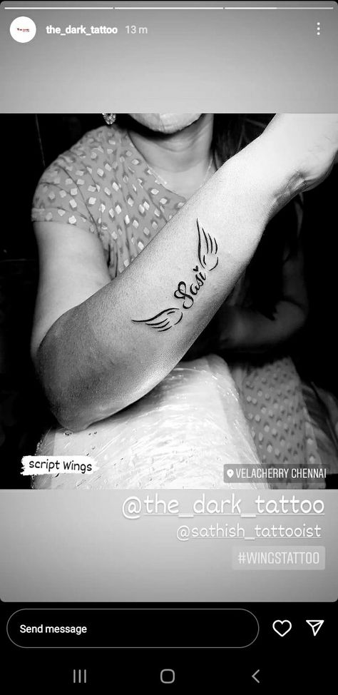 Having overcome the fear of pain. Dark Tattoos, Wings Tattoo, Dark Tattoo, The Fear, Triangle Tattoo, Geometric Tattoo, Tattoo Quotes, The Darkest, Tattoos