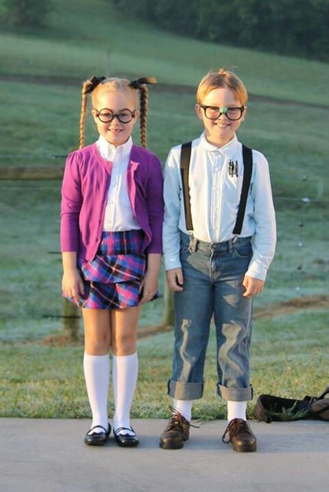 Nerd Day! Priceless! Nerd Day School Spirit Week, Halloween Nerd Costumes, Dress Like A Nerd Day At School Kids, School Nerd Outfit, Nerds Costume, Nerd Outfits Girl, Nerd Dress Up Day, Nerds Vs Jocks Spirit Week, Nerd Day Outfits