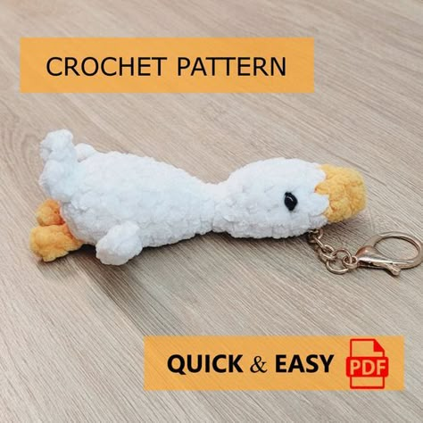 Toys Quotes, No Sew Amigurumi, Crochet Bird, Amigurumi For Beginners, Crochet Lion, Keychain Craft, Quick Crochet Patterns, Crochet Keychain Pattern, Crochet Birds