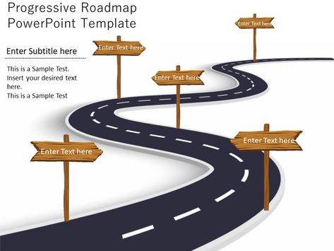 Progressive Roadmap PowerPoint Template Template For Ppt, Powerpoint Pictures, Roadmap Template, Roadmap Infographic, Map Template, Project Presentation, Professional Powerpoint, Powerpoint Themes, Powerpoint Template Free