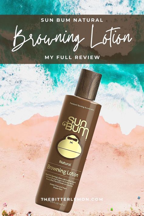 Check out my full review of Sun Bum's Natural Browning Lotion Sun Bum Browning Lotion, Browning Lotion, Dark Tanning Lotion, Vegan Shakes, How To Tan, Tan Accelerator, Summer Products, Coffee Plant, Suntan Lotion