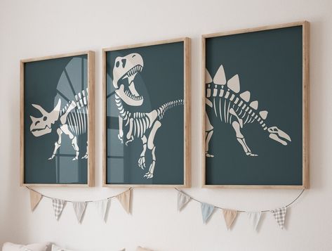 Vintage dinosaur art