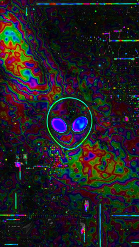 Alien Screensaver, Alien Iphone Wallpaper, Alien Pattern Wallpaper, Trippy Alien Wallpaper, Bright Trippy Wallpaper, Trippy Iphone Wallpaper, Backgrounds For Your Phone, Trippy Visuals, Paisley Wallpaper