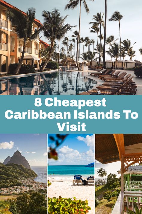 Are you ready for a tropical getaway that won't break the bank? Check out the 8 Cheapest Caribbean Islands to Visit for the best and cheapest vacation deals! You can experience the best of the Caribbean, from beaches to jungles, without breaking the bank. Cheap Caribbean Vacations, Cozumel Island, Bridgetown Barbados, Islands To Visit, Bank Check, Cheap Vacation, Cozumel Mexico, Hotel Packages, Ocho Rios