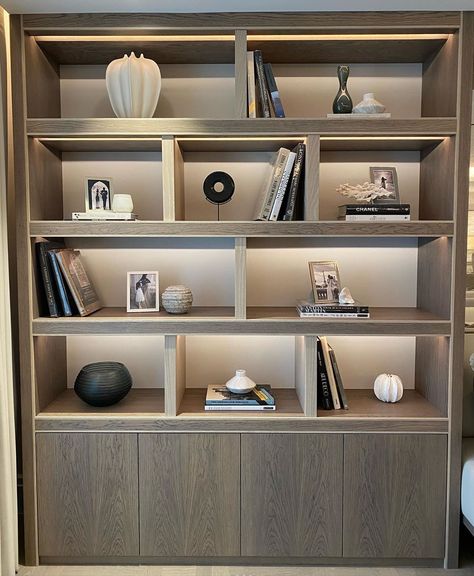 Sophie Paterson on Instagram: “Current situation- dressing joinery shelves. The books seen here have been curated by @ultimatelibrary who create bespoke book collections…” Sophie Paterson Dressing Room, Sophie Paterson Interiors, Sophie Paterson, Modern Cupboard Design, Bookcase Decor, Shelving Design, Bookshelf Design, Book Case, Shelf Styling