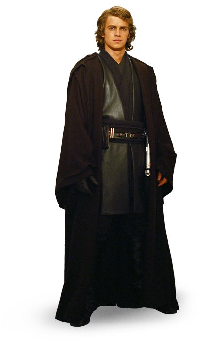 ANAKIN SKYWALKER. Nothing more to be said. Anakin Skywalker Cardboard Cutout, Anakin Skywalker Outfit, Anakin Skywalker Padawan, Anakin Skywalker Costume, Anakin Costume, Star Wars Outfit, Jedi Robe, Jedi Costume, Star Wars Jewelry