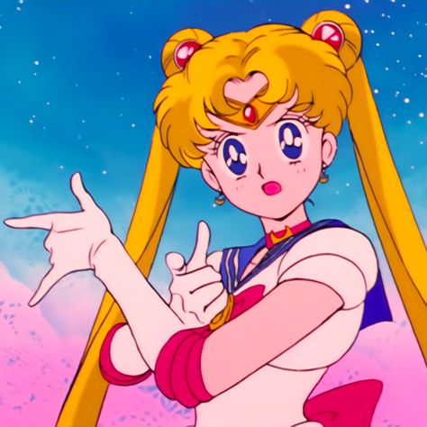 Sailor Moon Aesthetic Icon, Moon Aesthetic Icon, Moon Aesthetic, Sailor Moon Aesthetic, Aesthetic Icon, Sailor Moon, Blonde Hair, Blonde, Moon