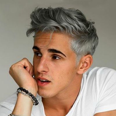 Silver Hair Dye Men, Grey Hair Color Men, Silver Hair Men, Ash Grey Hair, Silver Hair Dye, Dyed Hair Men, Best Hair Dye, Grey Hair Dye, Grey Hair Men