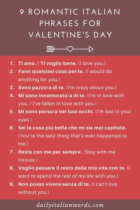 Italian Love Words, Italian Love Phrases, Italian Love Quotes, Love Quotes Romantic, Italian Learning, Italian Love, Learn To Speak Italian, Romantic Italian, Quotes Romantic