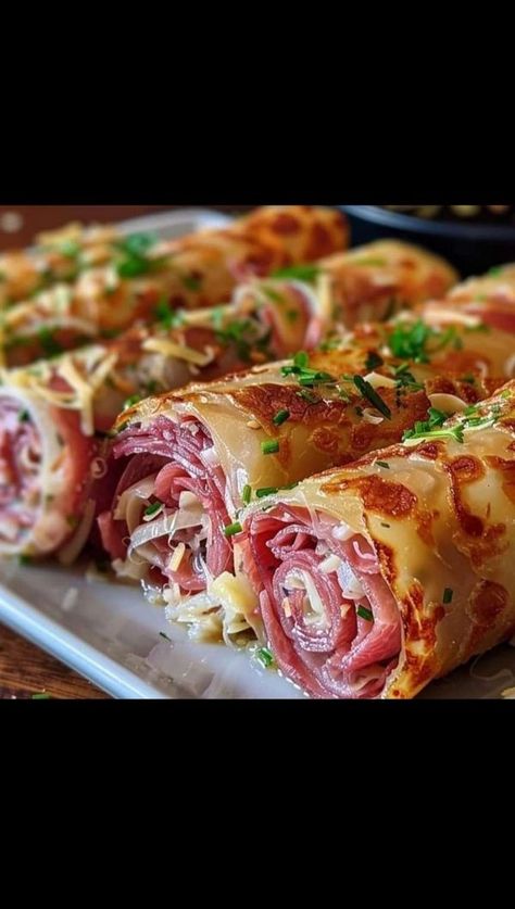 Best & Delicious Homemade Recipes | Reuben Roll Ups 🥪🥖 | Facebook Ruben Roll Ups, Reuben Roll Ups, Ruben Casserole Oven Baked, Reuben Omelette, Reuben Recipe, 2024 Christmas, Roll Ups, Swiss Cheese, Corned Beef