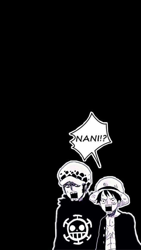 Simple One Piece Wallpaper, One Piece Black Wallpaper, Law Wallpaper, One Piece Black And White, One Piece Logo, Japanese Wallpaper Iphone, Simple Anime, One Piece Photos, One Piece Tattoos