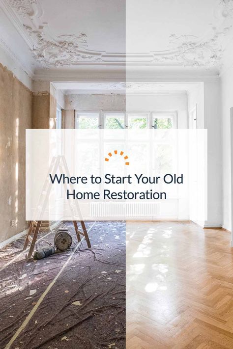 Restoring Old Houses, Home Restoration, Historic Renovation, House Restoration, Old Home, Diy Renovation, Weekend Projects, Historic Home, Old World Charm