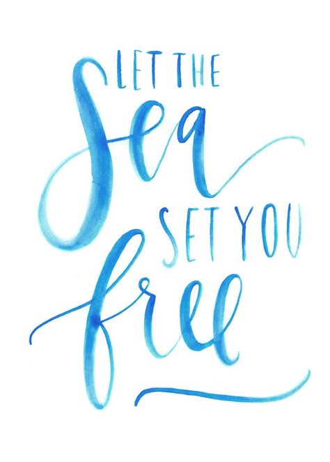 Let the Sea set you free. Sea Quotes, Ocean Quotes, Cute Couple Quotes, Beach Quotes, Socrates, Summer Quotes, Set You Free, Travel Quotes, The Words