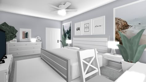 Bloxburg Builds (@BloxburgBuilds) | Twitter Aesthetic Room Bloxburg, Cute Bloxburg Bedrooms For Parents, Simple Bloxburg Bedroom, Master Bedrooms Bloxburg, Bloxburg Interior Ideas Bedroom, Bloxburg House Bedroom, Bedroom Ideas For Bloxburg, Room Bloxburg Ideas, Aesthetic Bloxburg Bedroom